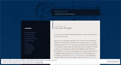 Desktop Screenshot of diygrrrl.wordpress.com