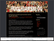 Tablet Screenshot of hooligansblog.wordpress.com