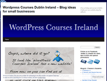 Tablet Screenshot of bloggingdublin.wordpress.com