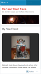 Mobile Screenshot of censoryourface.wordpress.com