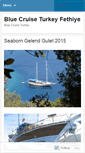 Mobile Screenshot of guletcruiseturkey.wordpress.com