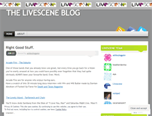 Tablet Screenshot of newlivescene.wordpress.com