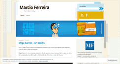 Desktop Screenshot of marciofferreira.wordpress.com