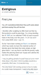 Mobile Screenshot of estrigious.wordpress.com