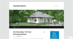 Desktop Screenshot of buscharchitects.wordpress.com