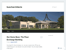 Tablet Screenshot of buscharchitects.wordpress.com