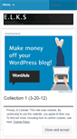 Mobile Screenshot of modernelks.wordpress.com