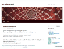 Tablet Screenshot of docbhuvan.wordpress.com
