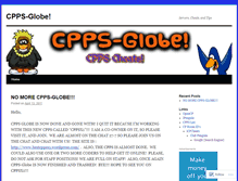 Tablet Screenshot of cppsglobe.wordpress.com