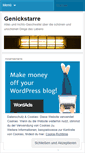 Mobile Screenshot of genickstarre.wordpress.com
