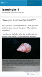 Mobile Screenshot of learningin11.wordpress.com