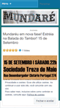 Mobile Screenshot of mundareu.wordpress.com
