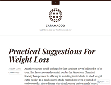 Tablet Screenshot of caramaddo.wordpress.com