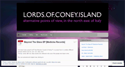 Desktop Screenshot of lordsofconeyisland.wordpress.com