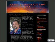 Tablet Screenshot of basicessentials.wordpress.com