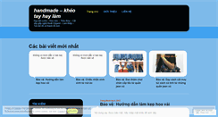Desktop Screenshot of handmadeweb.wordpress.com
