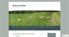 Desktop Screenshot of buddygoodwalk.wordpress.com