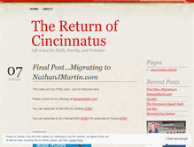 Tablet Screenshot of nathanjmartin.wordpress.com