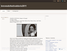 Tablet Screenshot of brevesdofestivaldorio2011.wordpress.com