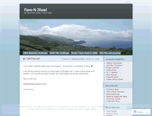 Tablet Screenshot of pawsn2read.wordpress.com
