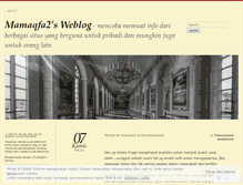 Tablet Screenshot of mamaqfa2.wordpress.com