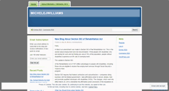 Desktop Screenshot of michelejwilliams.wordpress.com