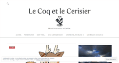 Desktop Screenshot of lecoqetlecerisier.wordpress.com