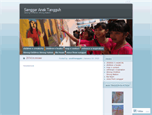 Tablet Screenshot of anaktangguh.wordpress.com