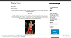 Desktop Screenshot of hgreenarw.wordpress.com