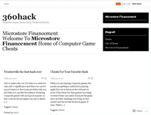 Tablet Screenshot of 360hack.wordpress.com