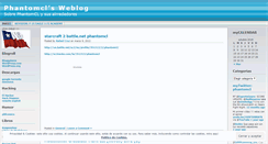 Desktop Screenshot of phantomcl.wordpress.com