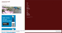 Desktop Screenshot of joannathemaid.wordpress.com