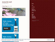 Tablet Screenshot of joannathemaid.wordpress.com