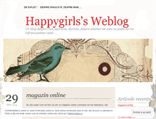 Tablet Screenshot of happygirls.wordpress.com