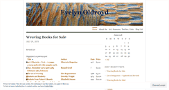 Desktop Screenshot of evelynoldroyd.wordpress.com