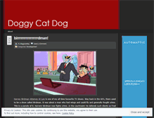 Tablet Screenshot of doggycatdog.wordpress.com
