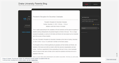 Desktop Screenshot of drakeparents.wordpress.com
