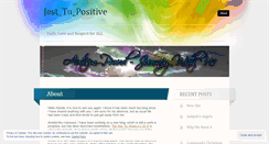 Desktop Screenshot of jesttupositive.wordpress.com