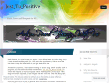 Tablet Screenshot of jesttupositive.wordpress.com