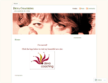 Tablet Screenshot of devacoach.wordpress.com