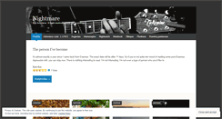 Desktop Screenshot of nightmareoflife.wordpress.com