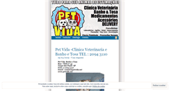 Desktop Screenshot of petvida.wordpress.com