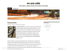 Tablet Screenshot of enunacalle.wordpress.com