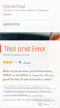 Mobile Screenshot of freetofeast.wordpress.com