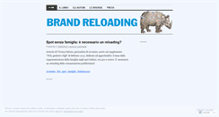 Desktop Screenshot of brandreloading.wordpress.com