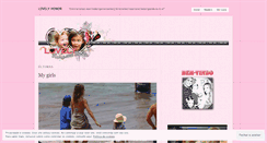 Desktop Screenshot of lovelyhonor.wordpress.com