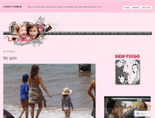 Tablet Screenshot of lovelyhonor.wordpress.com
