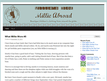 Tablet Screenshot of millieabroad.wordpress.com