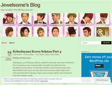 Tablet Screenshot of jewelsome.wordpress.com