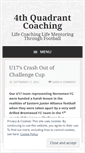 Mobile Screenshot of 4thquadrantcoaching.wordpress.com